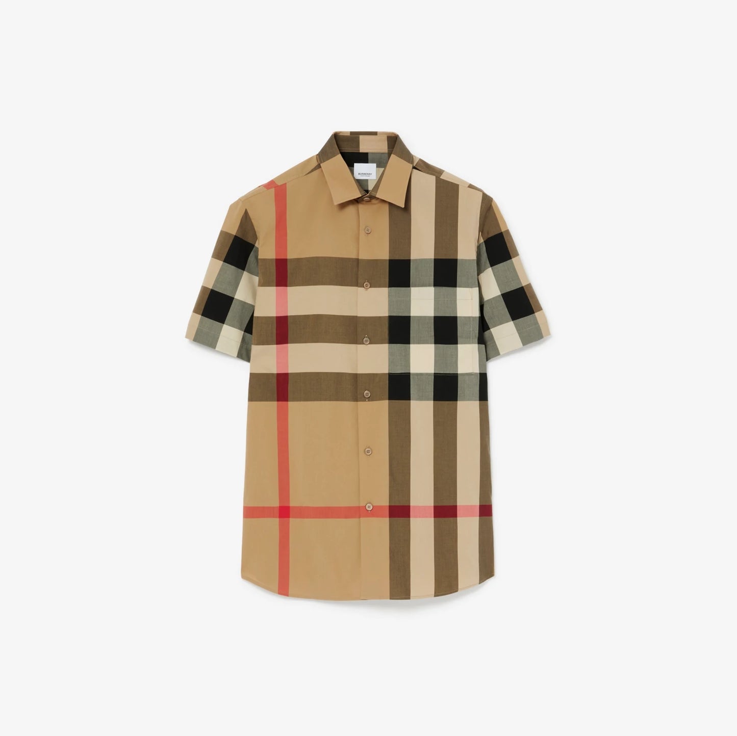 Burberry Short-Sleeve Button-Down Shirt
