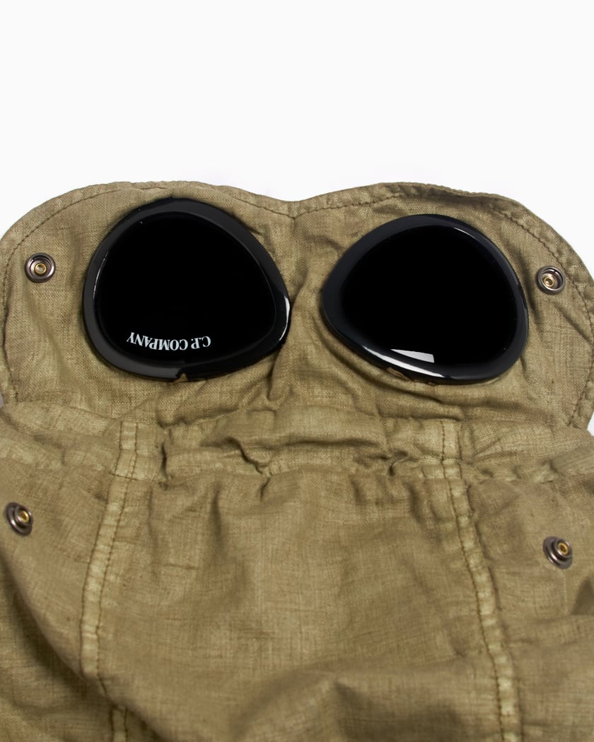 C.P. Company Linen Wax Goggle Jacket