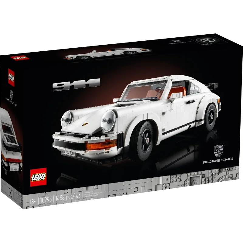 LEGO® Creator Expert 10295 Porsche 911 – 2-in-1 Turbo & Targa Classic Sports Car Set