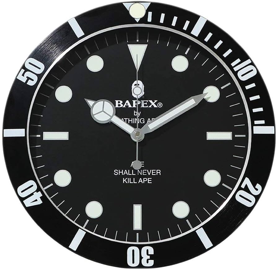BAPE BAPEX Wall Clock – Limited Edition Collector’s Piece