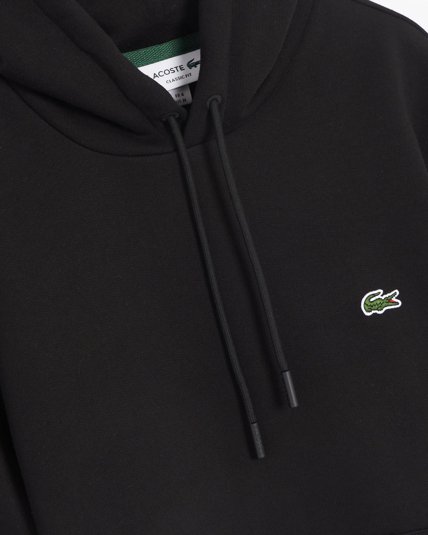 Lacoste Basic Black Hoodie